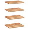 vidaXL Floating Shelves 4 pcs 60x30x2cm Oil Finished Solid Wood Acacia