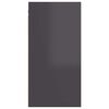 vidaXL TV Cabinets 2 pcs High Gloss Grey 30.5x30x60 cm Engineered Wood