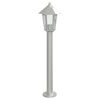 vidaXL Outdoor Floor Lamps 3pcs Silver 80 cm Stainless Steel