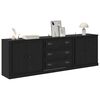 vidaXL Sideboards with Drawer 3 pcs Artisan Oak 70 x 35.5 x 67.5 cm