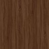 vidaXL Side Table Brown Oak 40x40x35 cm Engineered Wood