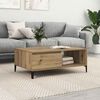 vidaXL Coffee Table Artisan oak 90 x 60 x 35 cm Engineered wood