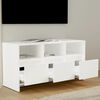 vidaXL TV Cabinet White 102x37.5x52.5 cm Engineered Wood