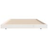 vidaXL Bed Frame without Mattress White 90x200 cm Solid Wood Pine