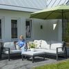 Madison Outdoor Lounge Set Cover 320x255x70cm Left Grey