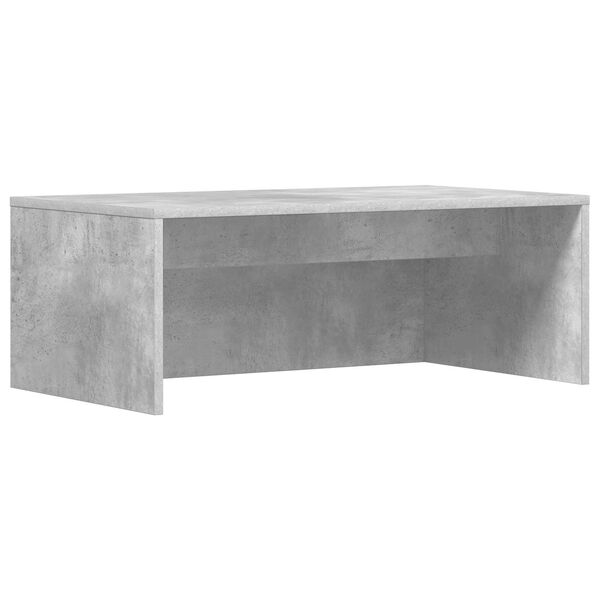 vidaXL Wall-Mounted Desk Concrete Grey 80 x 45 x 30 cm Engineered Wood