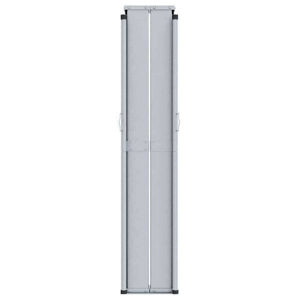 vidaXL Retractable Side Awning Black 180x1200 cm