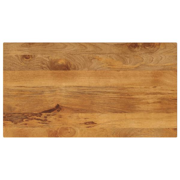 vidaXL Table Top 100x50x3.8 cm Rectangular Solid Wood Mango