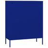 vidaXL Storage Cabinet Navy Blue 80x35x101.5 cm Steel