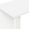 vidaXL End Table White 35 x 25 x 50 cm Engineered Wood