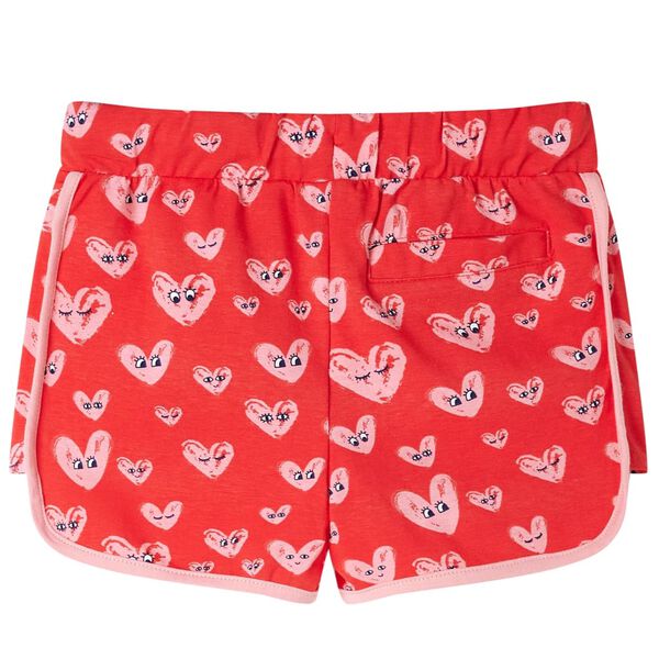 Kids' Shorts with Drawstring Red 92