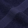 vidaXL Shower Towels "FROGN" 2 pcs Navy Blue 70x140 cm 360 gsm