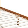 vidaXL Canopy Bed Frame without Mattress Solid Pine Wood 140x200 cm (283259+321987)
