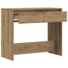 vidaXL Console Table Artisan Oak 89x41x76.5 cm Engineered Wood