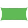 vidaXL Sunshade Sail 160 g/m&sup2; Light Green 2x4 m HDPE