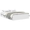 vidaXL Bed Frame without Mattress White 160x200 cm