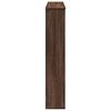 vidaXL Fireplace Surround Brown Oak 100x20x100 cm Engineered Wood
