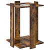vidaXL Billiard Cue Stand Engineered Wood 42 x 43 x 60 cm Smoked Oak