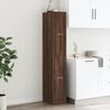 vidaXL Apothecary Cabinet&nbsp;Brown Oak 30x41x174.5 cm Engineered Wood
