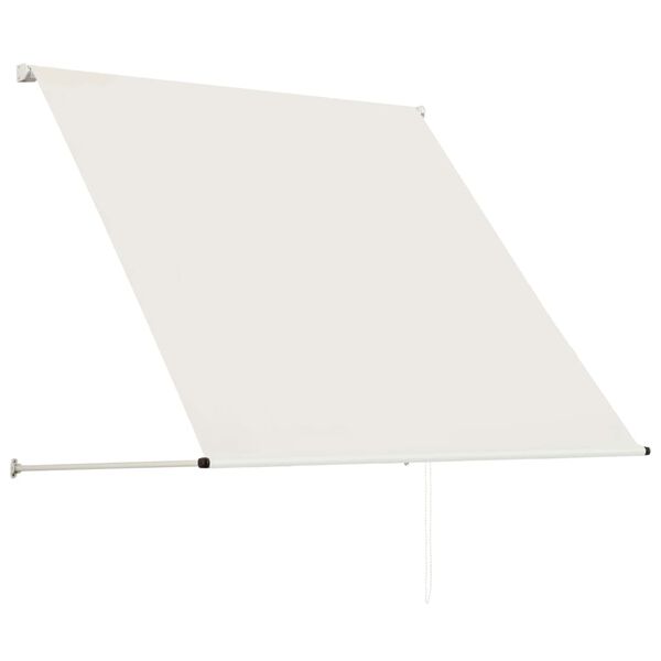 vidaXL Retractable Awning 100x150 cm Cream