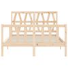 vidaXL Bed Frame without Mattress 120x200 cm Solid Wood Pine