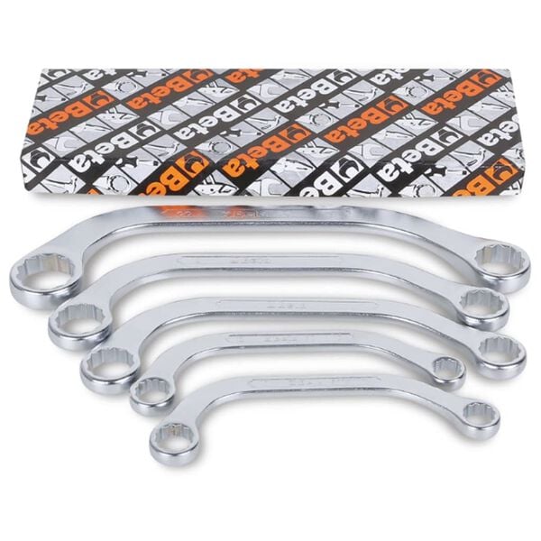 Beta Tools 3 Piece Half-moon Ring Wrenches Set 83/S3