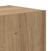 vidaXL Wall Mounted TV cabinets 4 pcs Artisan Oak Engineered Wood
