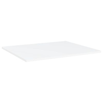 vidaXL Bookshelf Boards 8 pcs White 60x50x1.5 cm Engineered Wood