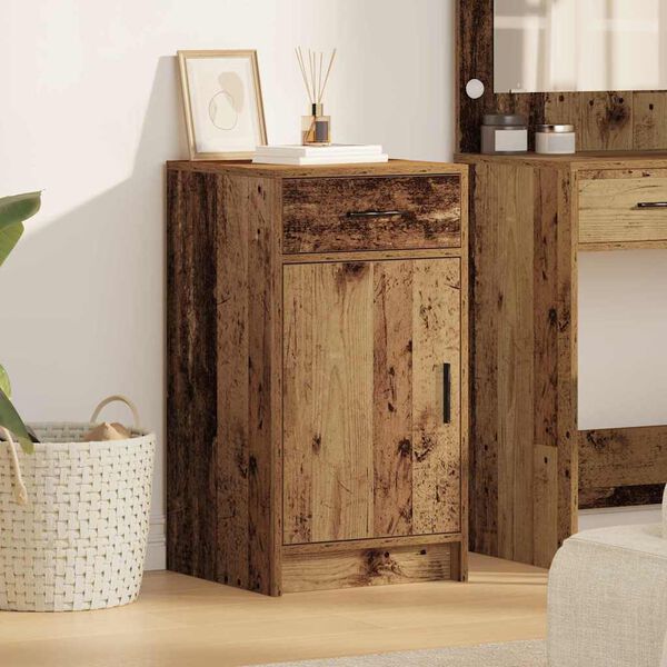 vidaXL Sideboard Old Wood 40 x 40.5 x 75 cm Engineered wood