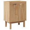 vidaXL 4 Piece Bathroom Furniture Set OTTA Solid Wood Pine