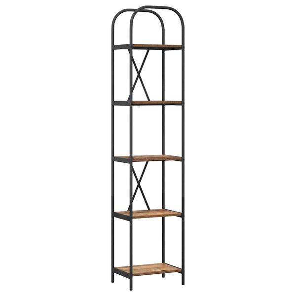 vidaXL Bookshelf Old Wood 40 x 30 x 183 cm Engineered wood