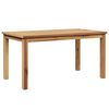 vidaXL Coffee Table Brown 90 x 50 x 45.5 cm Solid Teak Wood
