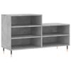 vidaXL Shoe Cabinet Concrete Grey 102x36x60 cm Engineered Wood