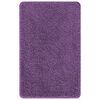 vidaXL Anti-slip Bath Mat Set 3 pcs Purple PP