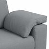 vidaXL Sofa Light Grey 180 x 77 x 82 cm Fabric