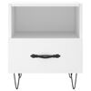 vidaXL Bedside Cabinets 2 pcs White 40x35x47.5 cm Engineered Wood