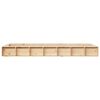 vidaXL Bed Frame without Mattress 100x200 cm Solid Wood