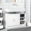 vidaXL Sink Cabinet White 90x29x55 cm Engineered Wood