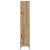 vidaXL Highboard Artisan Oak 69.5 x 34 x 180 cm Engineered Wood