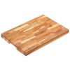 vidaXL Chopping Board 50x35x4 cm Solid Acacia Wood