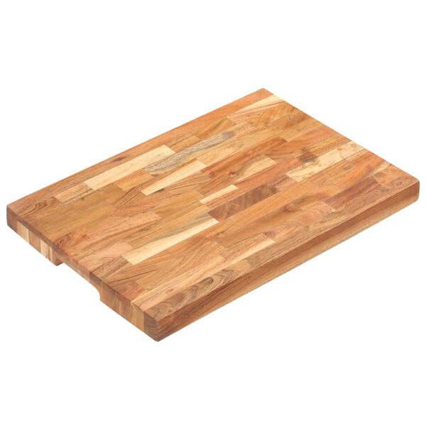 vidaXL Chopping Board 50x35x4 cm Solid Acacia Wood