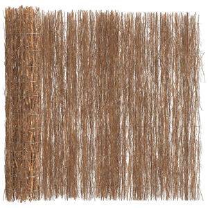 vidaXL Brushwood Fence 400x100 cm