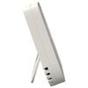 vidaXL Thermo Hygrometer White 7.5 x 7.5 x 1.2 cm ABS