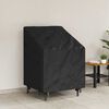vidaXL Garden Chair Cover Black 75 x 78 x 65 / 100 cm 210D Oxford Fbric