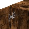 vidaXL Wall Cabinet Smoked Oak 30x42.5x40 cm Engineered Wood