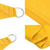 vidaXL Sunshade Sail 160 g/m&sup2; Rectangular Yellow 5x7 m HDPE