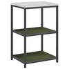 vidaXL Kitchen Storage Set 2 pcs Olive Green Cold-rolled steel