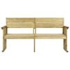 vidaXL Garden Bench 172 cm Impregnated Pinewood