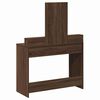vidaXL Dressing Table Brown Oak 100 x 41 x 140 cm Engineered Wood