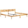 vidaXL Bed Frame without Mattress Solid Mango Wood 200x200cm